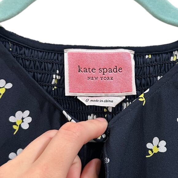 Kate Spade Midi Ditsy Begonia Dress - Picture 5 of 8